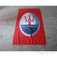 Drapeau Maserati Automobile Logo 90*150CM 100% POLYSTER Bannière Maserati